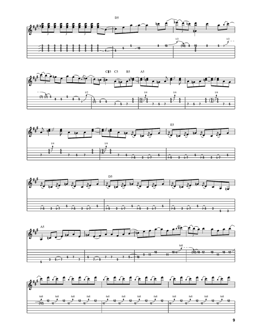Call Me The Breeze Call Me The Breeze Acoustic Guitar scores gallery preview page 6