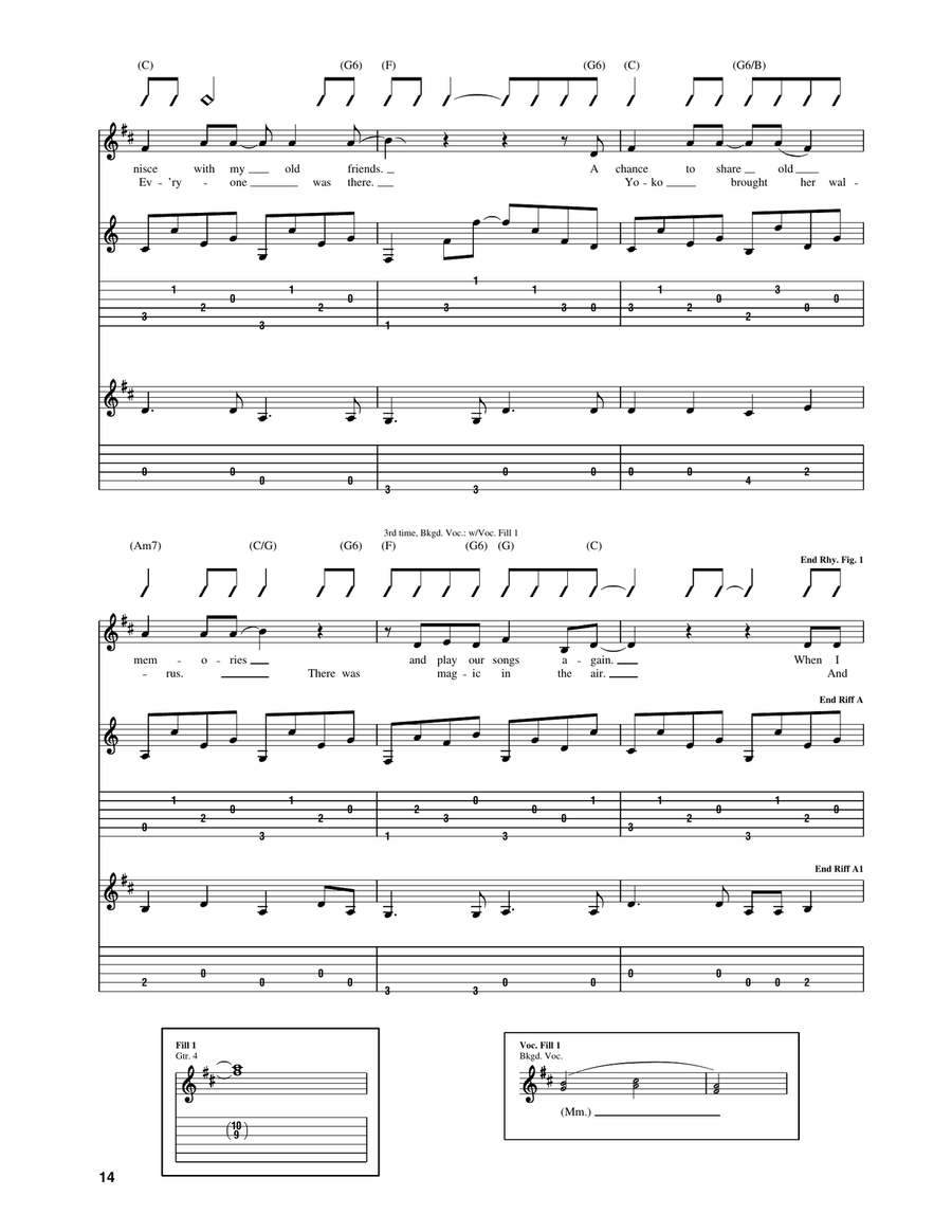 Garden Party Garden Party Acoustic Guitar scores gallery preview page 2