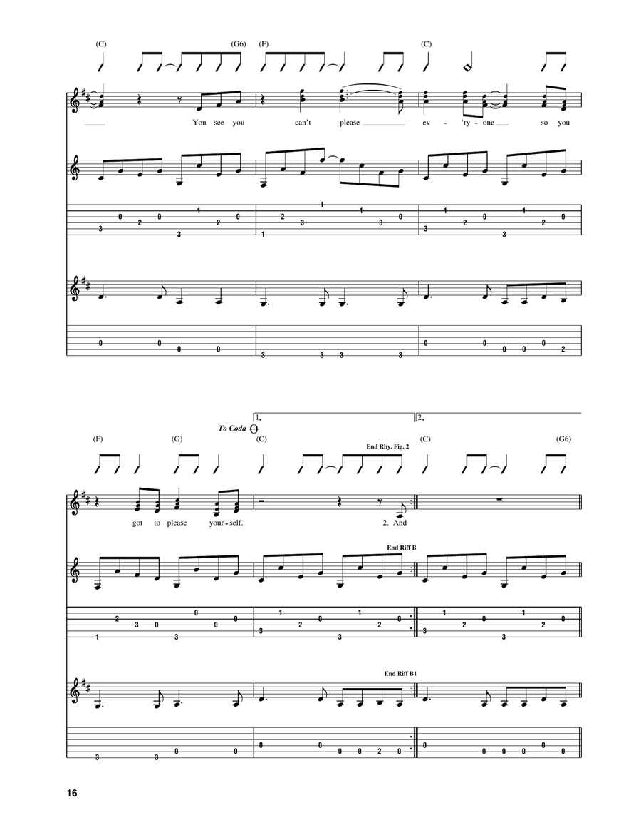 Garden Party Garden Party Acoustic Guitar scores gallery preview page 4