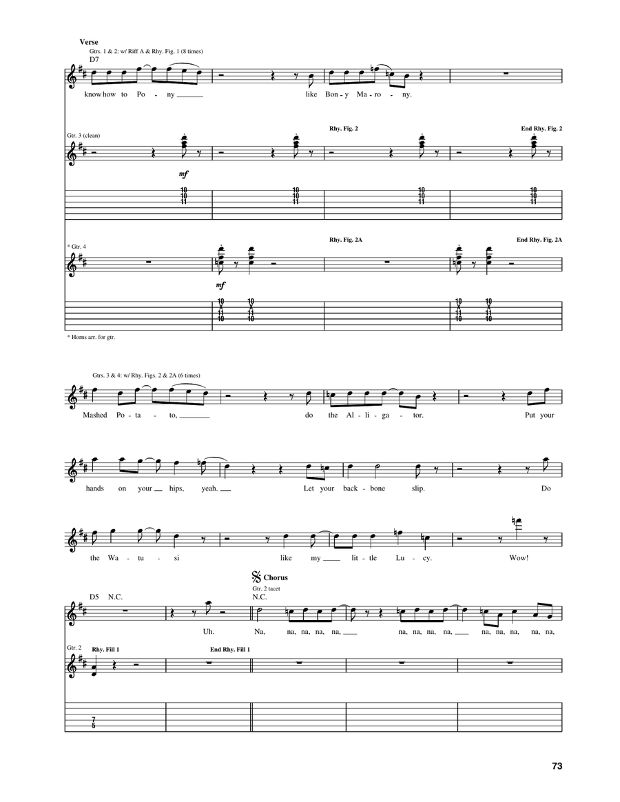 Land Of A Thousand Dances Acoustic Guitar scores gallery preview page 2