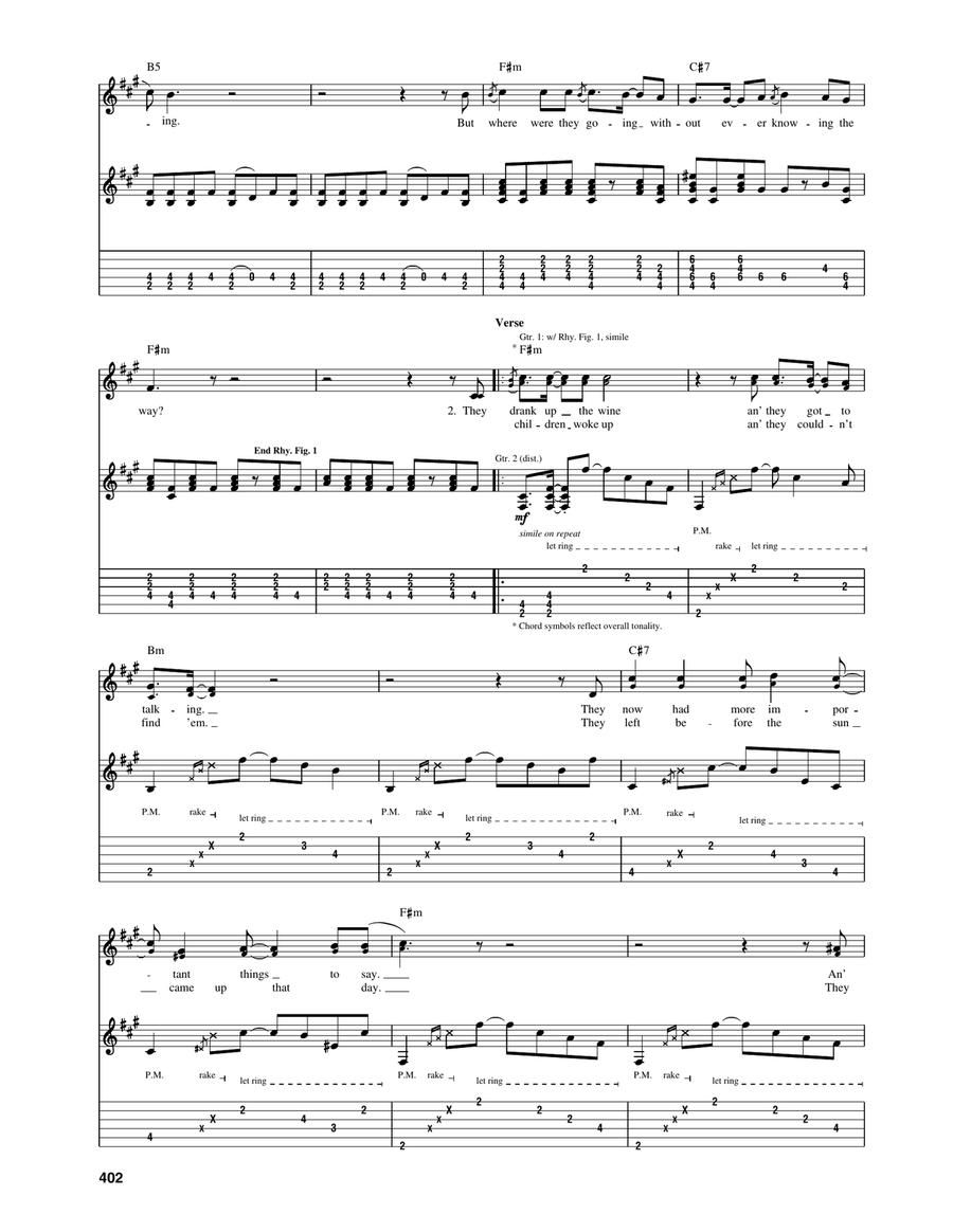 The Way The Way Acoustic Guitar scores gallery preview page 2