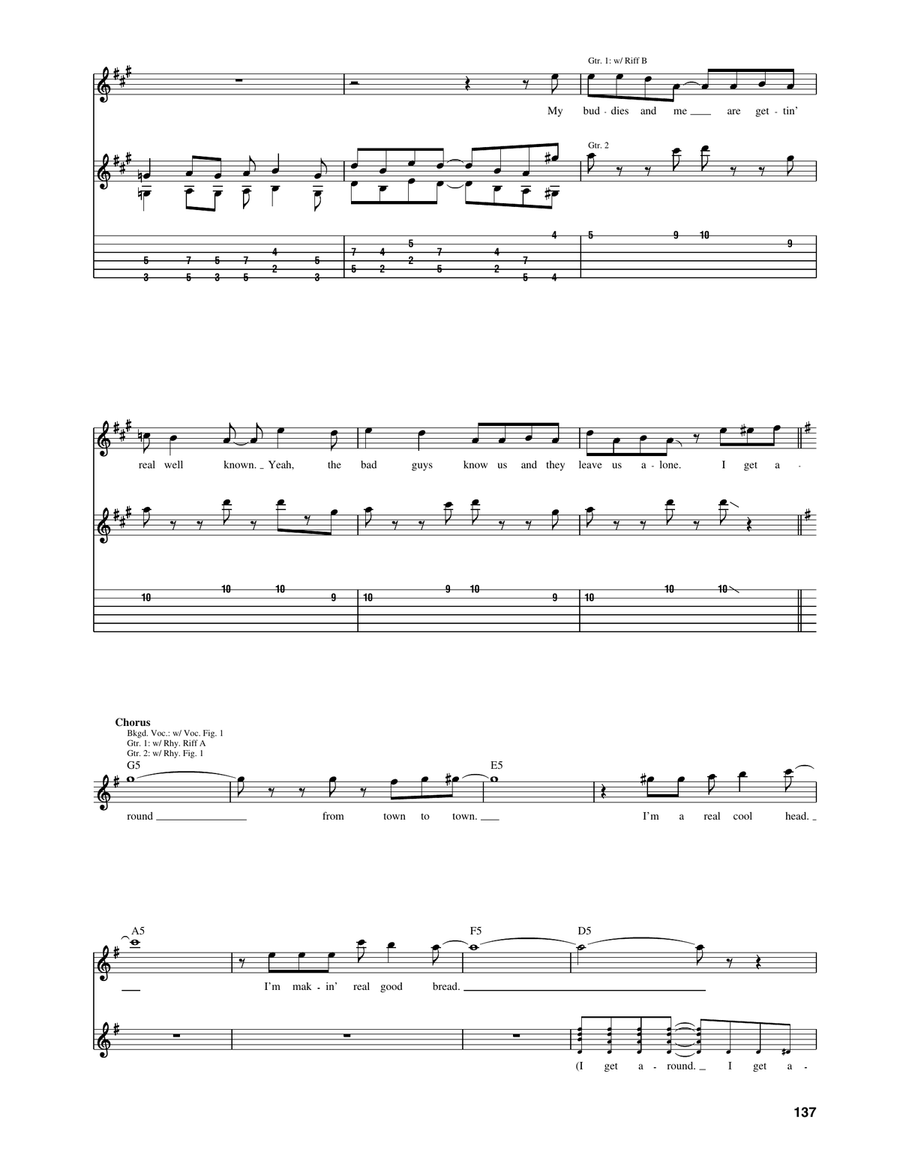 I Get Around I Get Around Acoustic Guitar scores gallery preview page 3