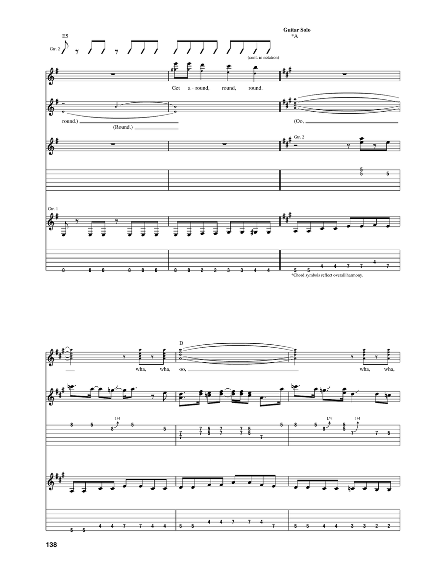 I Get Around I Get Around Acoustic Guitar scores gallery preview page 4