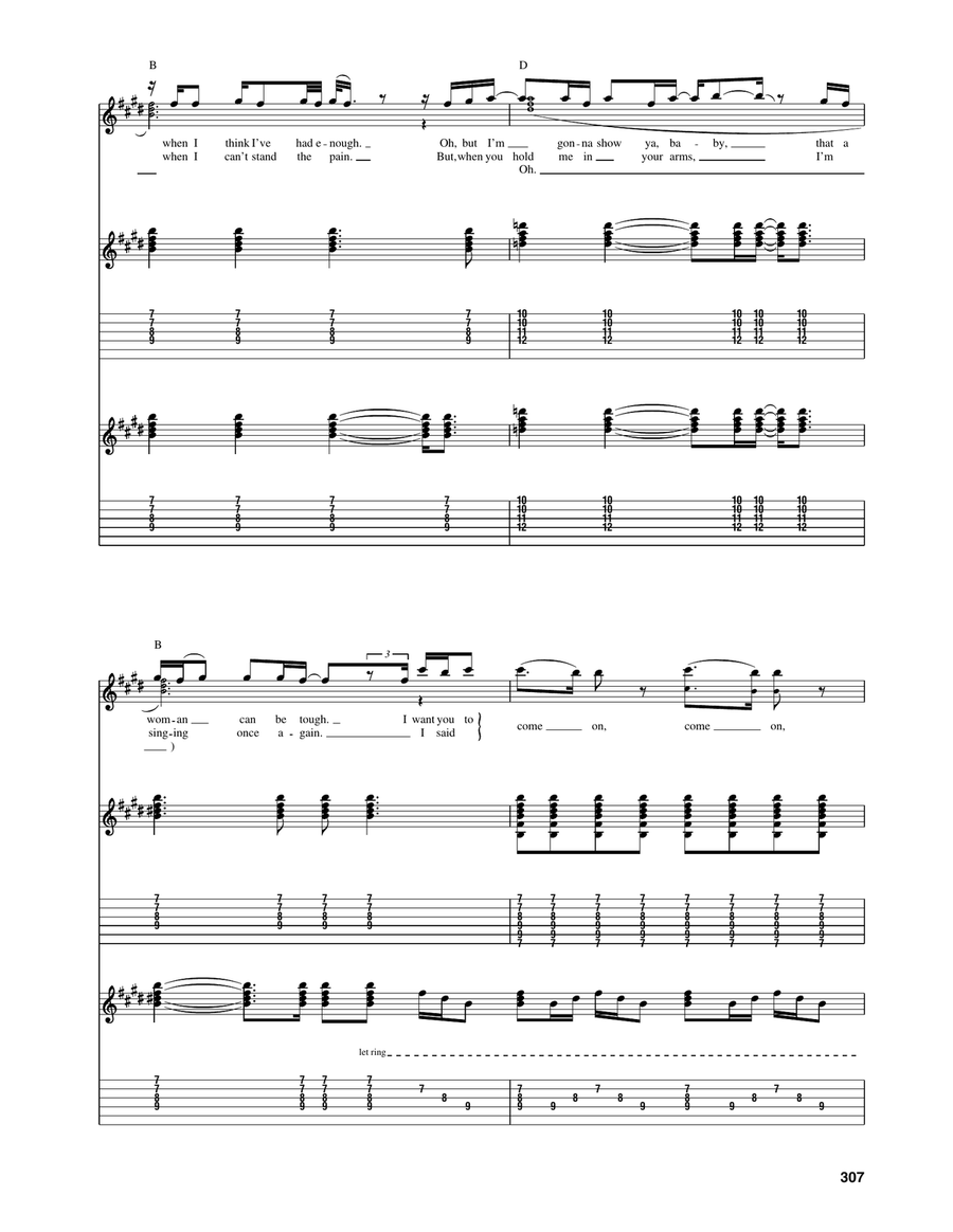 Piece Of My Heart Piece Of My Heart Acoustic Guitar scores gallery preview page 4