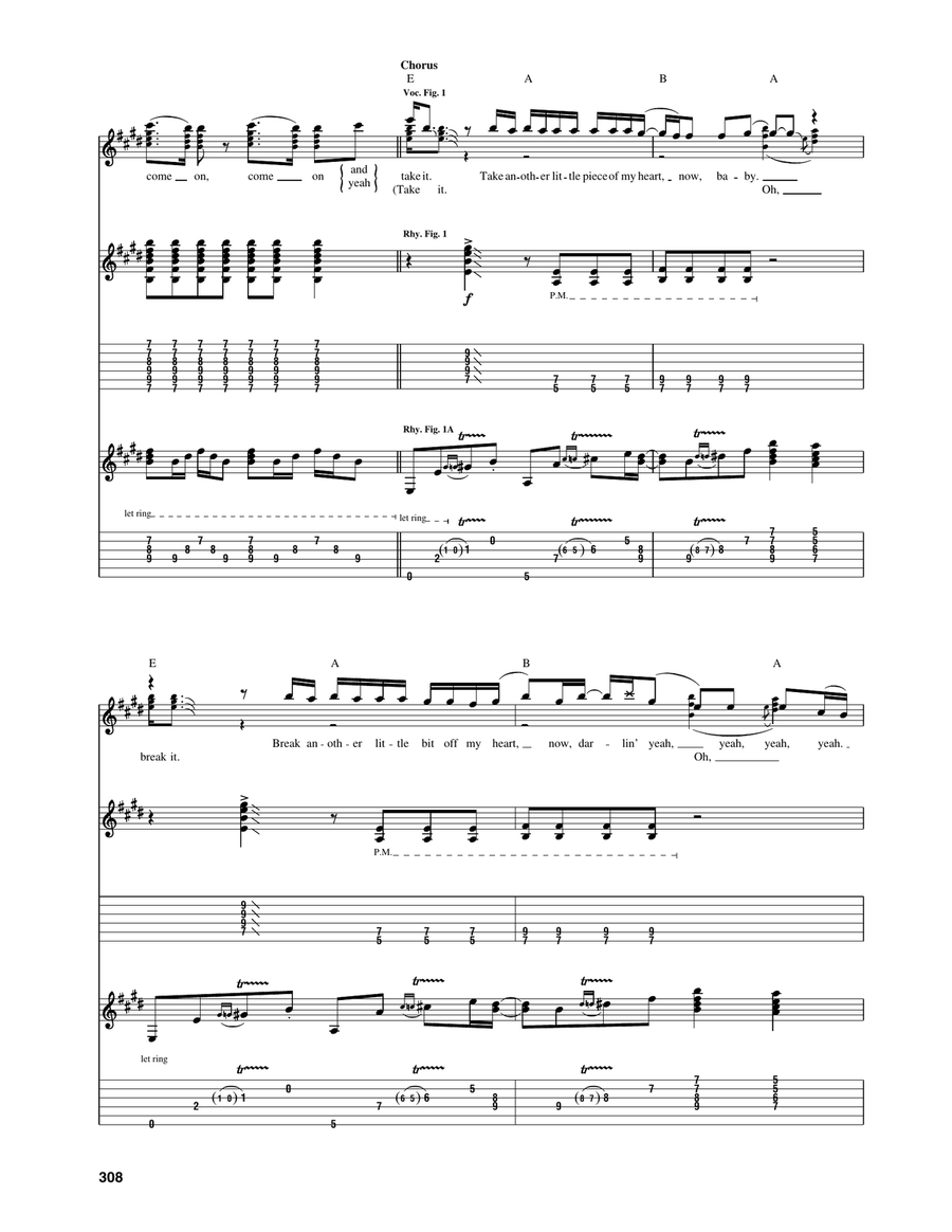 Piece Of My Heart Piece Of My Heart Acoustic Guitar scores gallery preview page 5