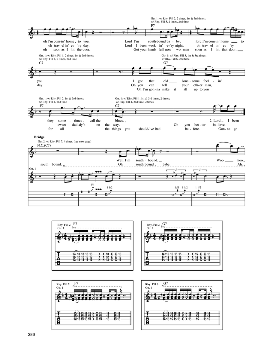 Southbound Southbound Acoustic Guitar scores gallery preview page 2