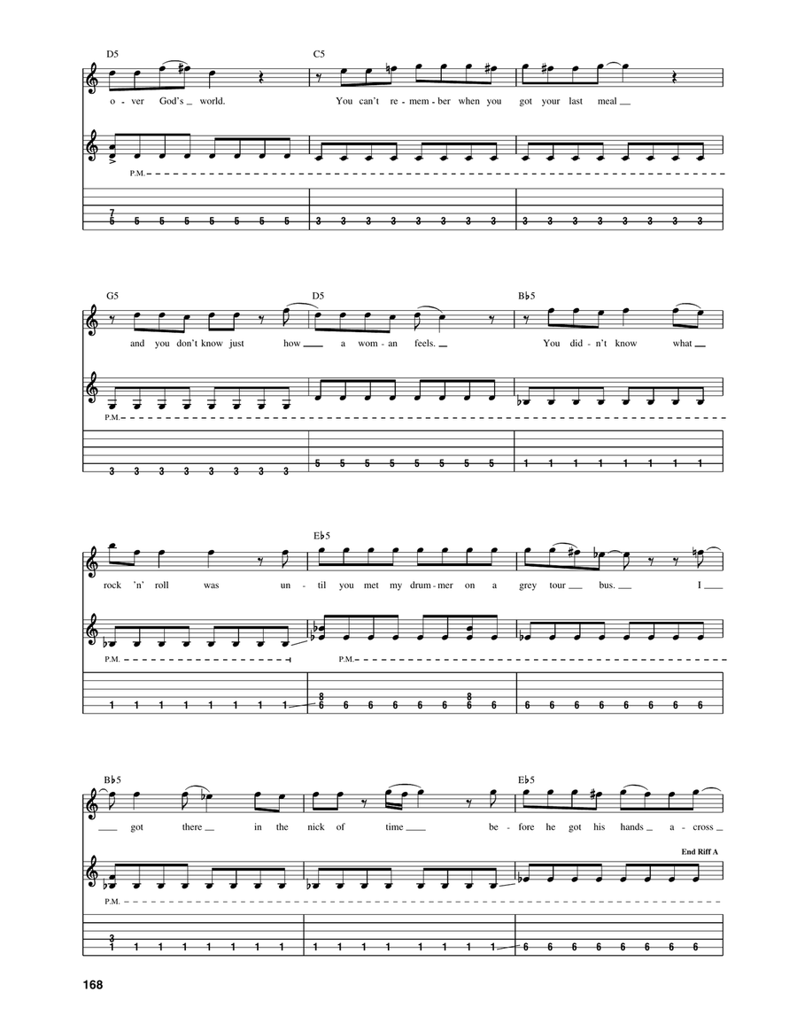 Once Bitten Twice Shy Once Bitten Twice Shy Acoustic Guitar scores gallery preview page 2