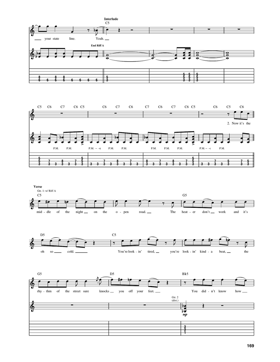 Once Bitten Twice Shy Once Bitten Twice Shy Acoustic Guitar scores gallery preview page 3