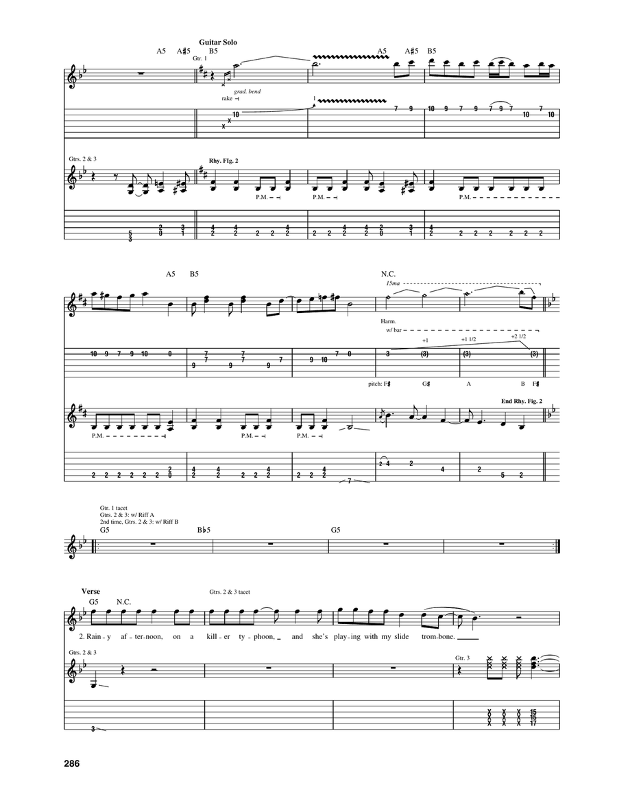 Stone Cold Crazy Stone Cold Crazy Acoustic Guitar scores gallery preview page 3