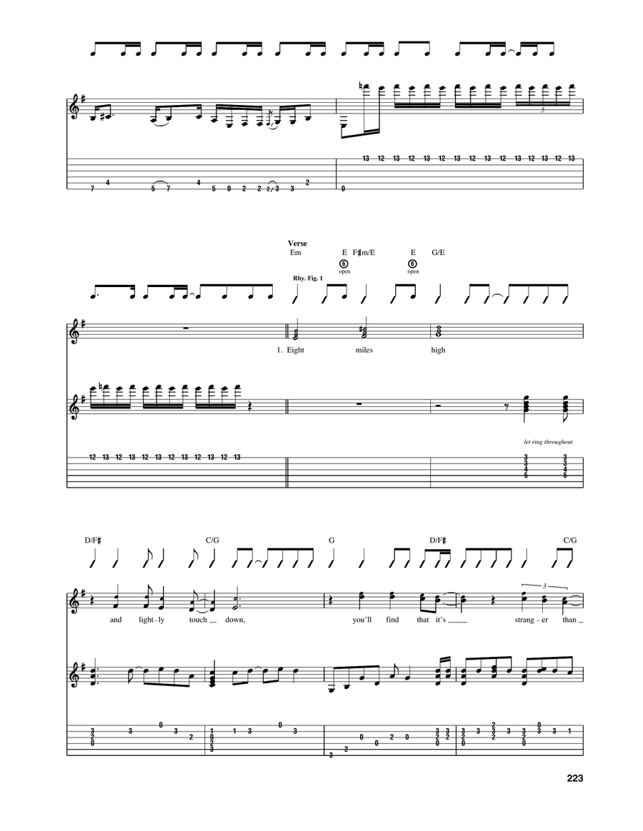 Eight Miles High Eight Miles High Acoustic Guitar scores gallery preview page 2
