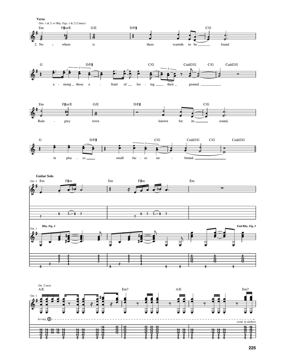 Eight Miles High Eight Miles High Acoustic Guitar scores gallery preview page 4