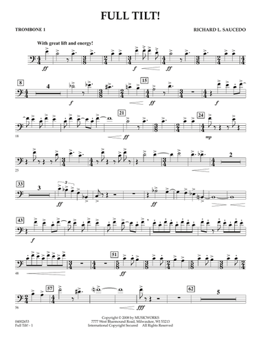 Full Tilt - Trombone 1