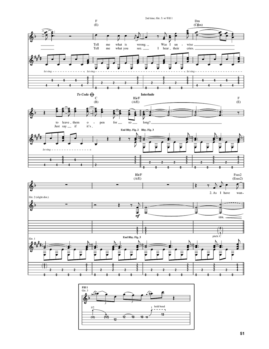 Doctor, My Eyes Doctor, My Eyes Acoustic Guitar scores gallery preview page 3