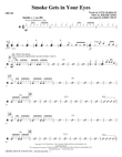 Smoke Gets in Your Eyes (arr. Kirby Shaw) - Drums