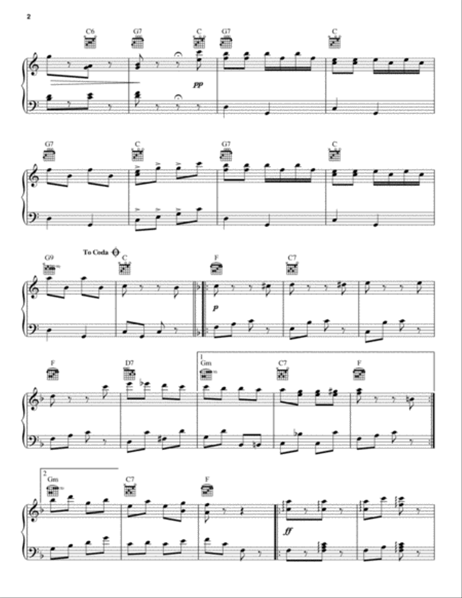 Pizzicato Polka Piano Solo scores gallery preview page 2