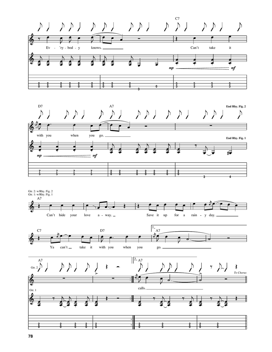 Can't Take It With You Can't Take It With You Acoustic Guitar scores gallery preview page 2