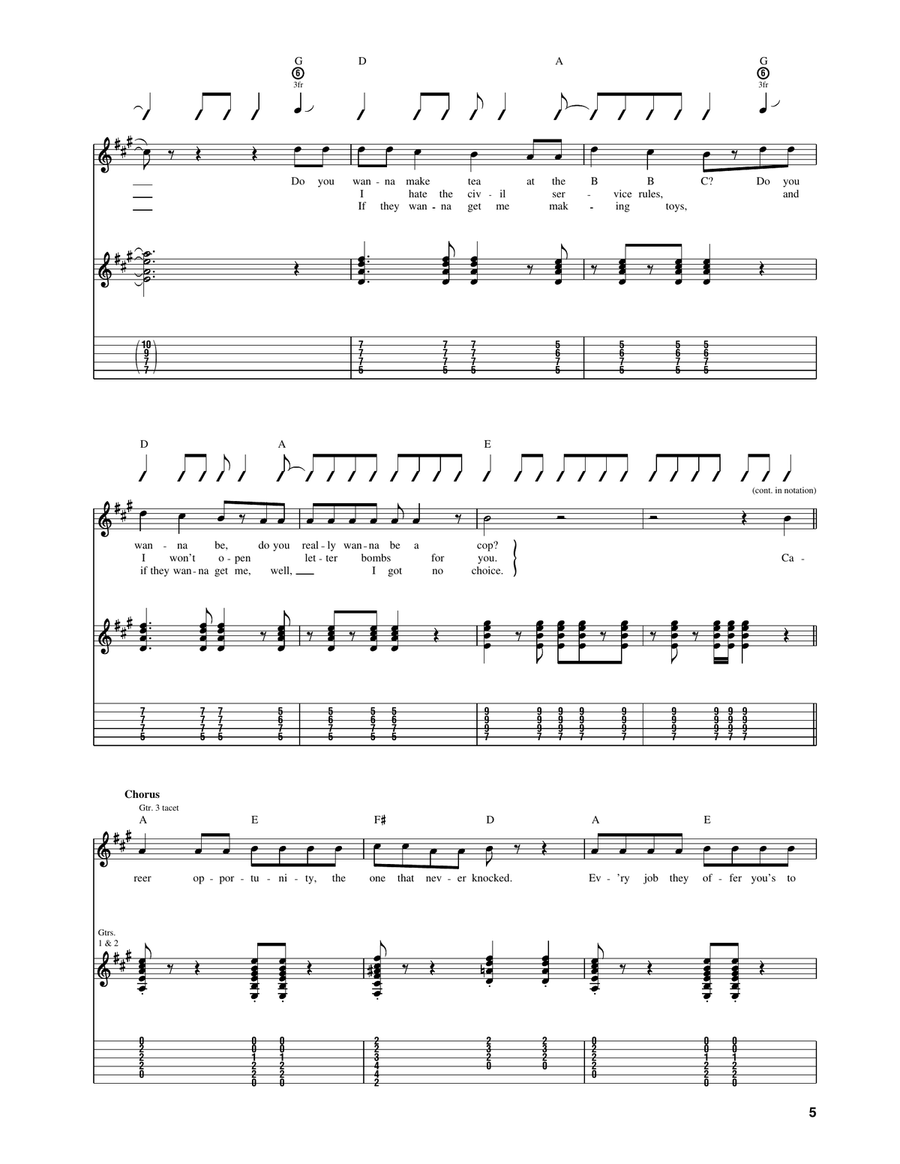 Career Opportunities Career Opportunities Acoustic Guitar scores gallery preview page 2