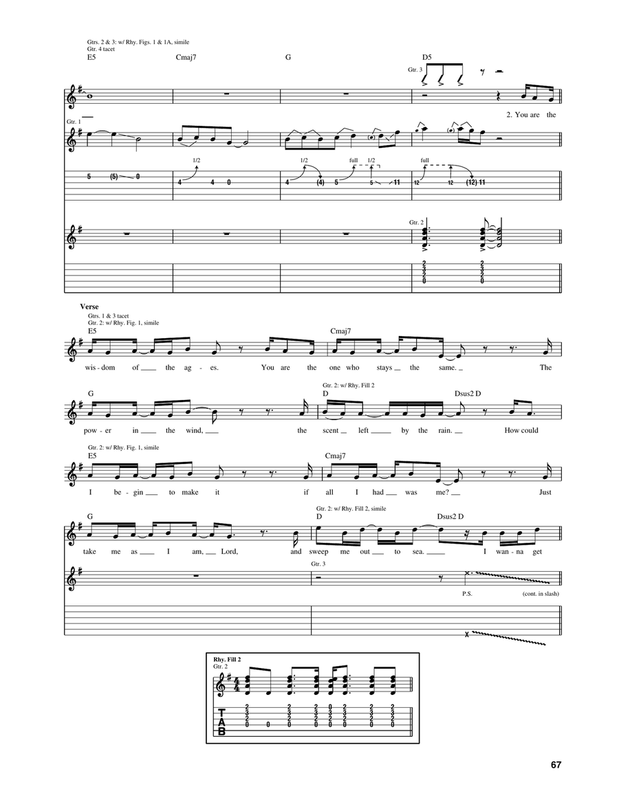 Carried Away Carried Away Acoustic Guitar scores gallery preview page 4