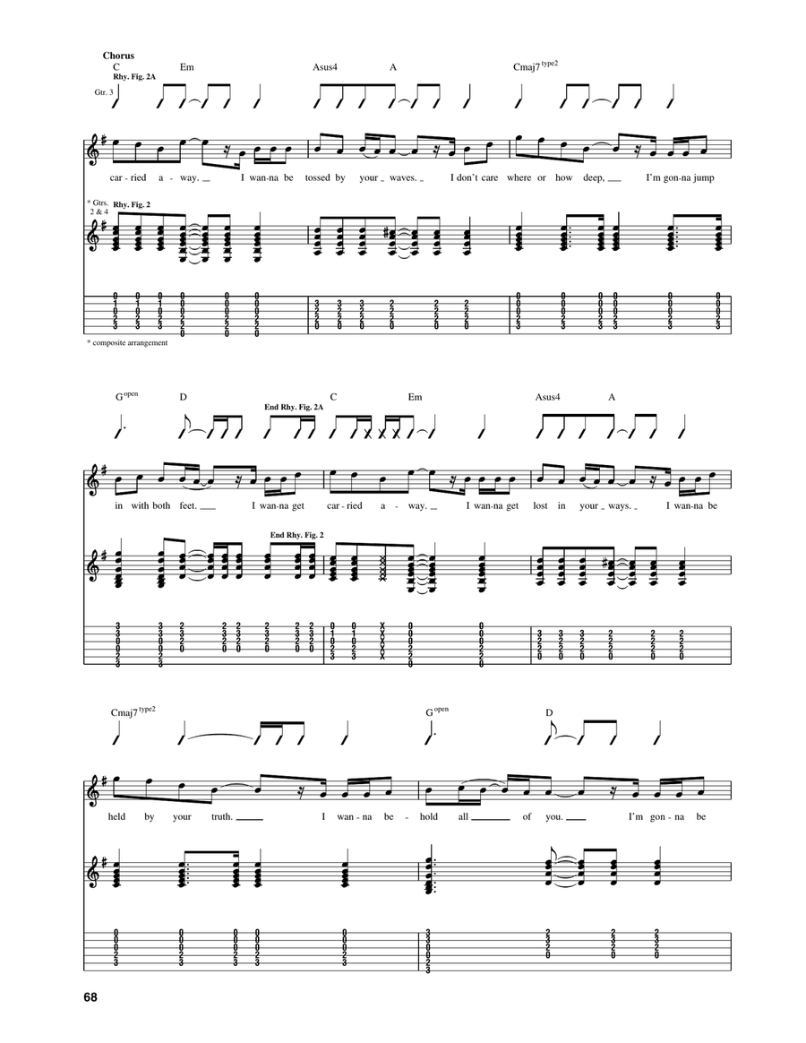 Carried Away Carried Away Acoustic Guitar scores gallery preview page 5