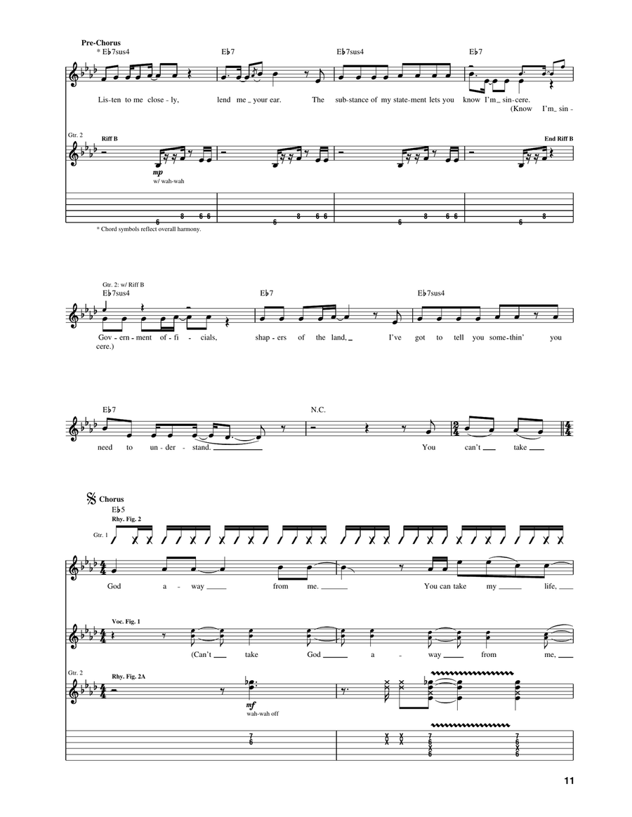 Can't Take God Away Can't Take God Away Acoustic Guitar scores gallery preview page 2