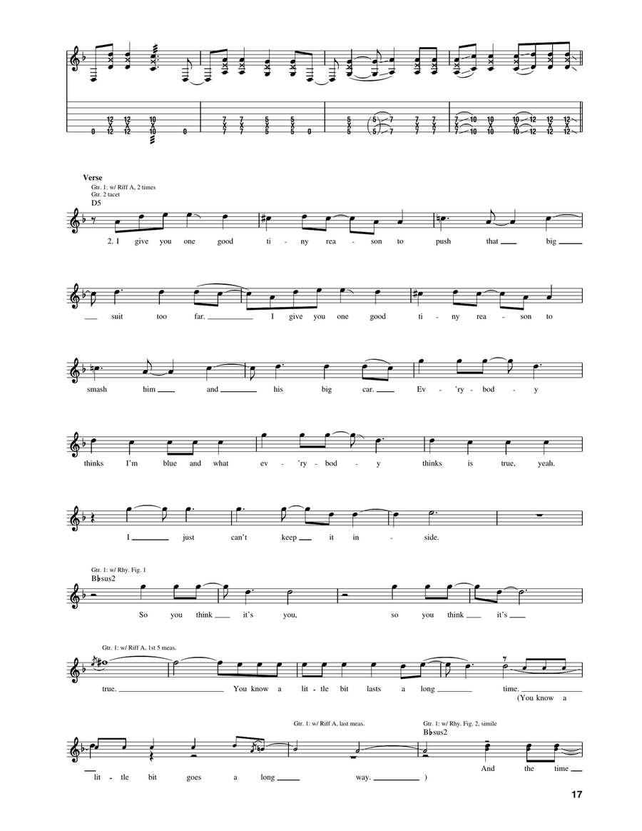 Captain Bligh Captain Bligh Acoustic Guitar scores gallery preview page 4