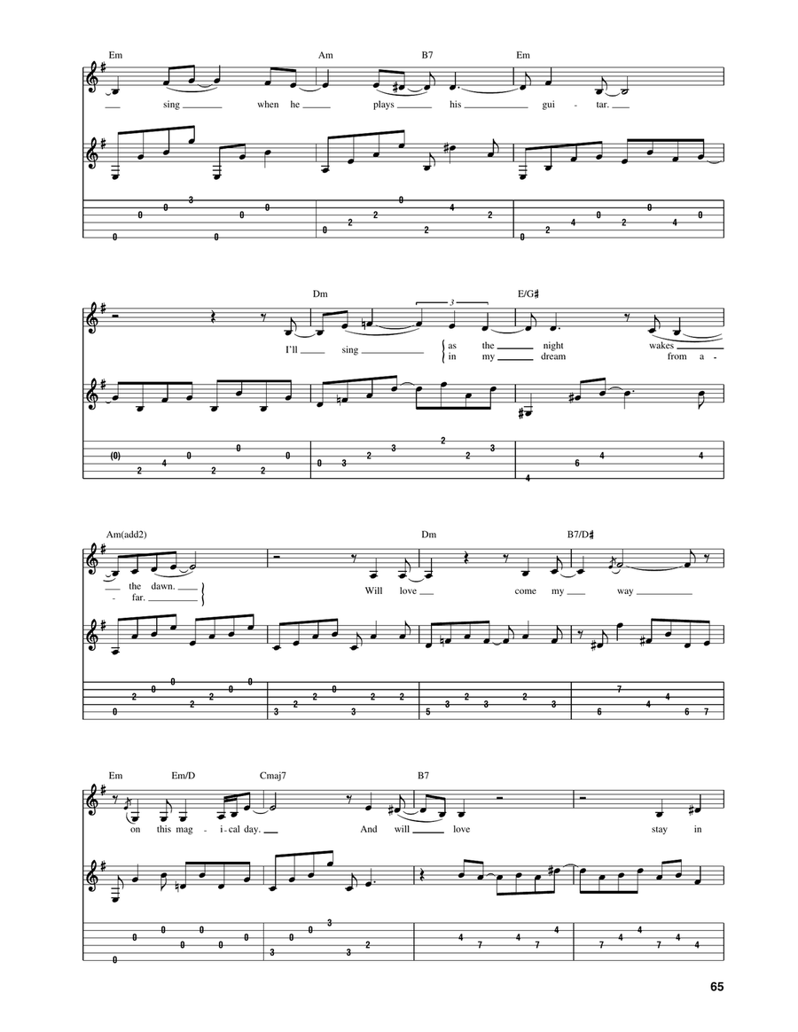Carnival Carnival Acoustic Guitar scores gallery preview page 2