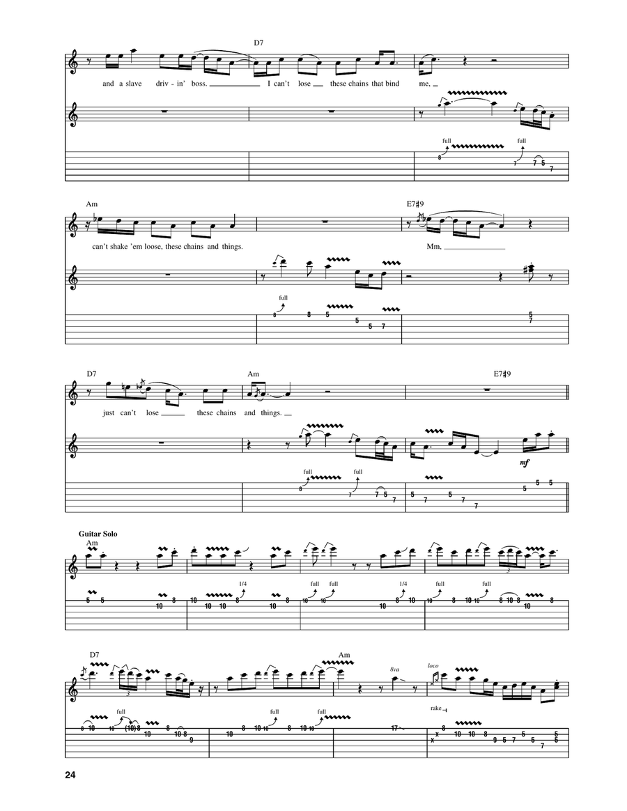 Chains And Things Chains And Things Acoustic Guitar scores gallery preview page 3