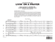 Livin' On A Prayer - Full Score