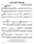 Livin' On A Prayer - Piano