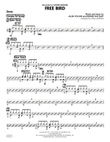 Free Bird - Drums