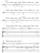Magnificent Guitar Tablature scores gallery preview page 4