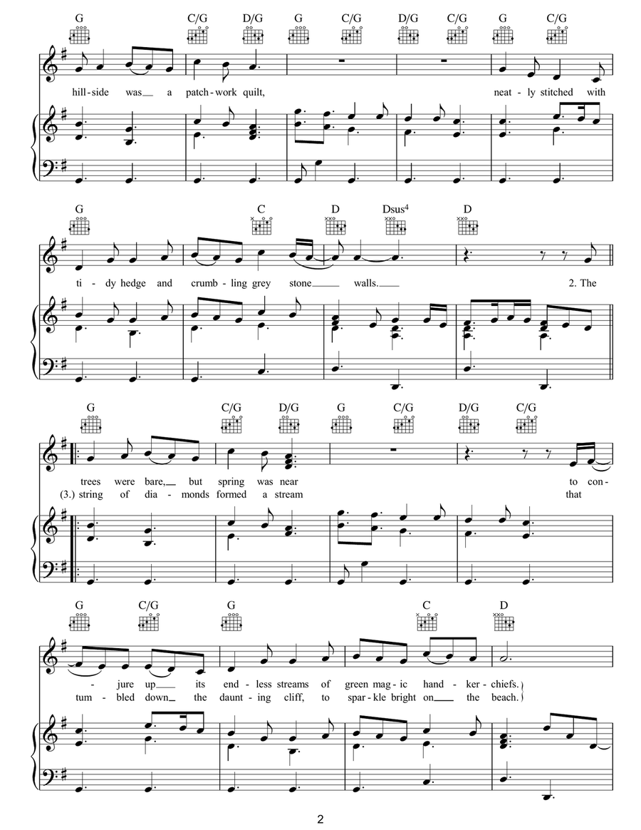 A Glimpse Of Heaven A Glimpse Of Heaven Acoustic Guitar scores gallery preview page 2