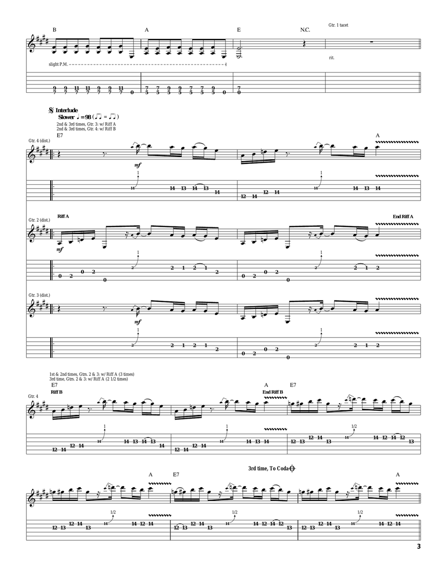 Bring It On Home Bring It On Home Acoustic Guitar scores gallery preview page 3