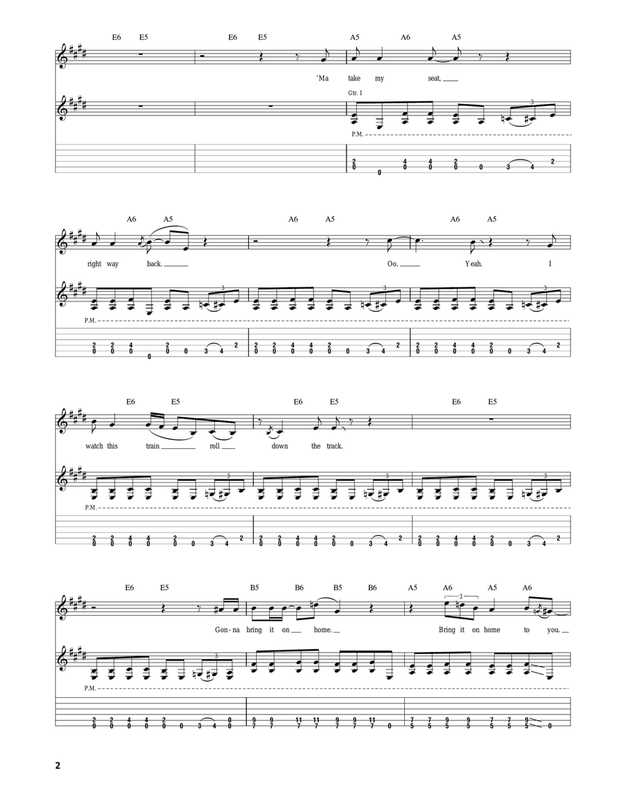 Bring It On Home Bring It On Home Acoustic Guitar scores gallery preview page 2