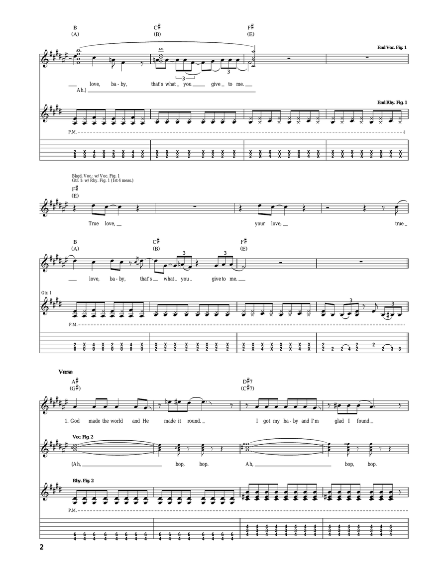 Your True Love Your True Love Acoustic Guitar scores gallery preview page 2