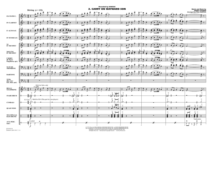 Stadium Jams - Volume 3 - Full Score Marching Band scores gallery preview page 5