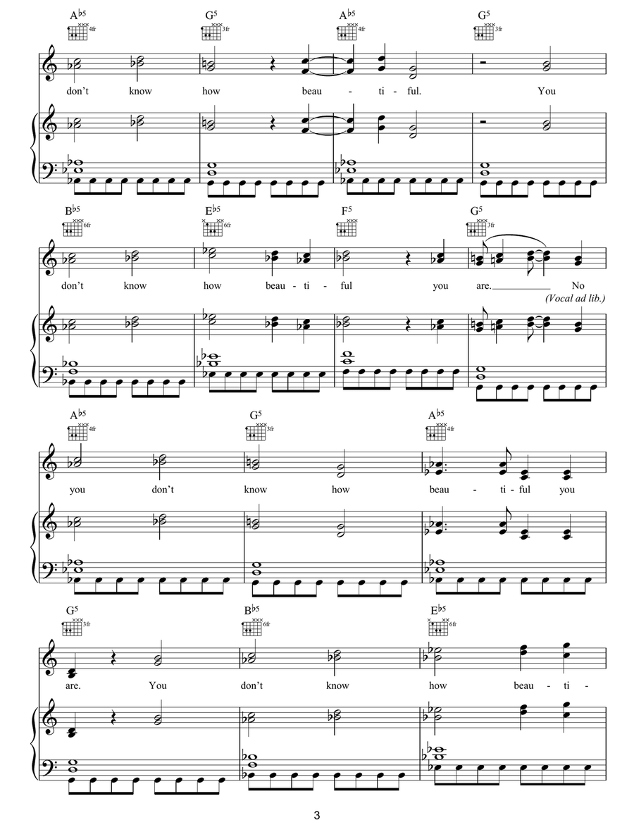 Get On Your Boots Get On Your Boots Piano, Vocal, Guitar scores gallery preview page 3