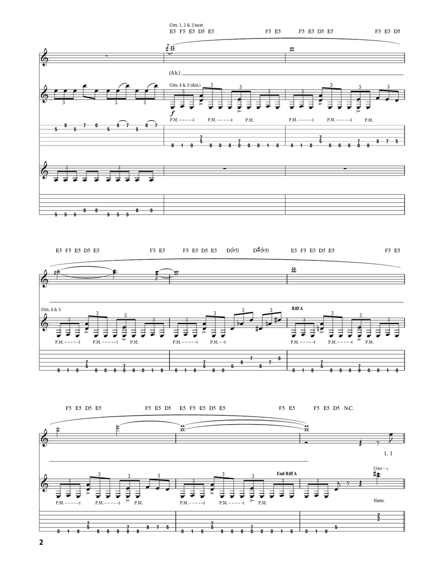 Ties That Bind Ties That Bind Acoustic Guitar scores gallery preview page 2