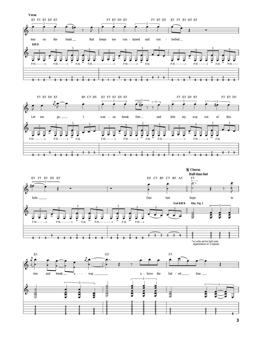 Ties That Bind Ties That Bind Acoustic Guitar scores gallery preview page 3