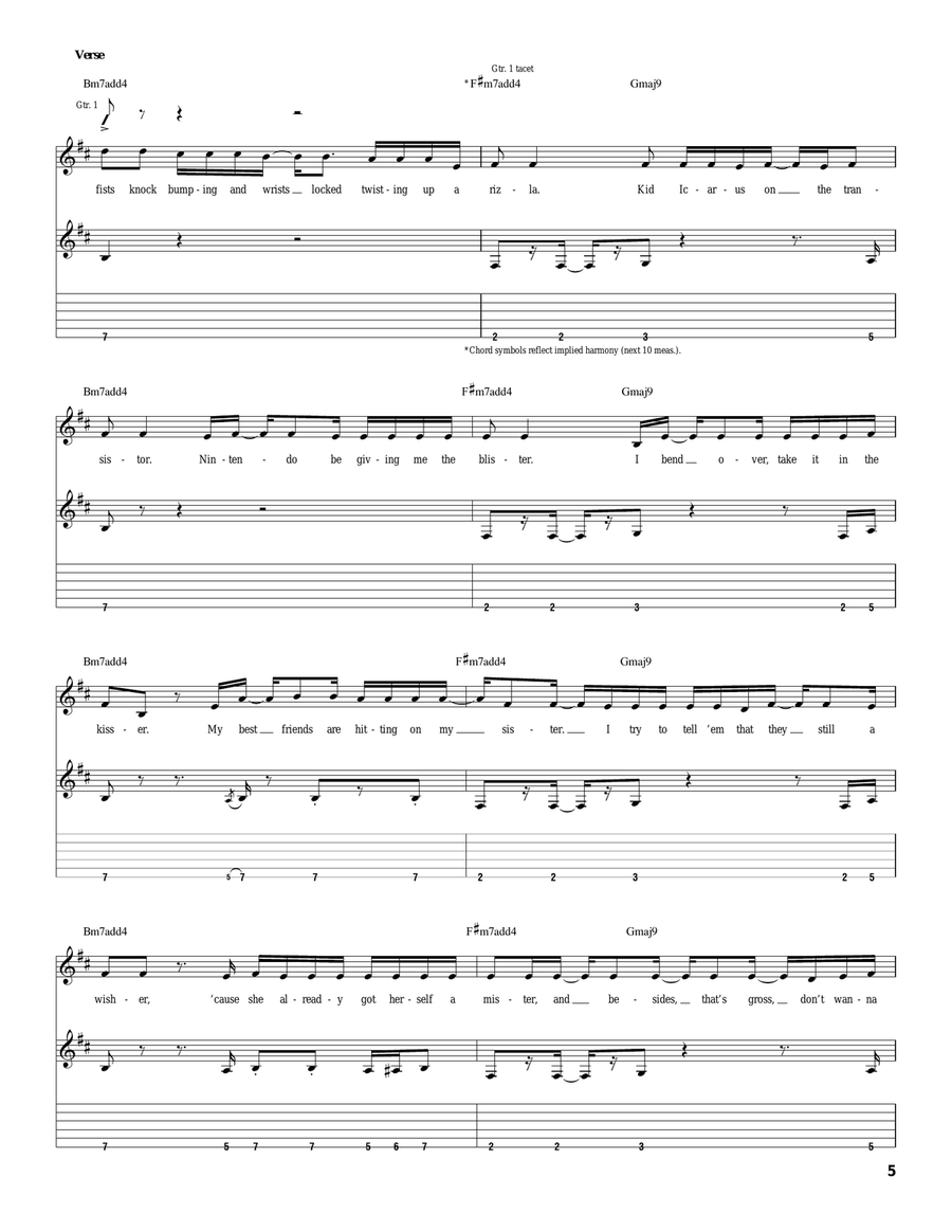 The Dynamo Of Volition Acoustic Guitar scores gallery preview page 5