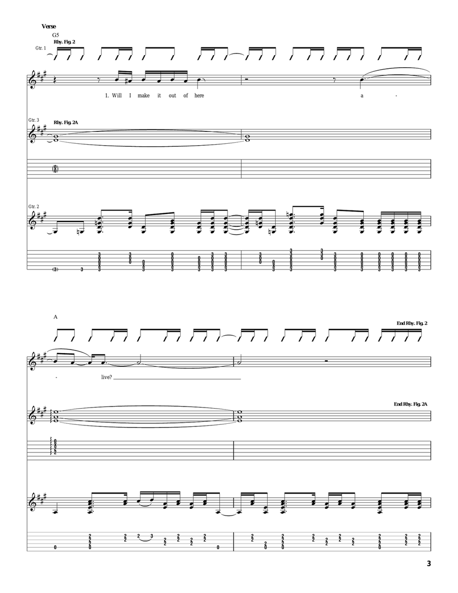 I Want To Go Home I Want To Go Home Acoustic Guitar scores gallery preview page 3