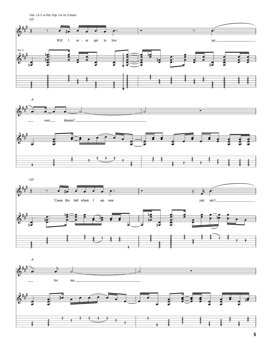 I Want To Go Home I Want To Go Home Acoustic Guitar scores gallery preview page 5