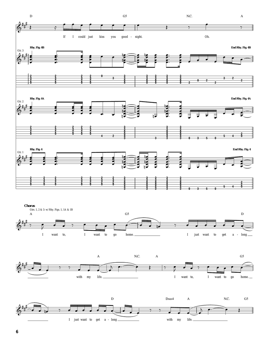 I Want To Go Home I Want To Go Home Acoustic Guitar scores gallery preview page 6