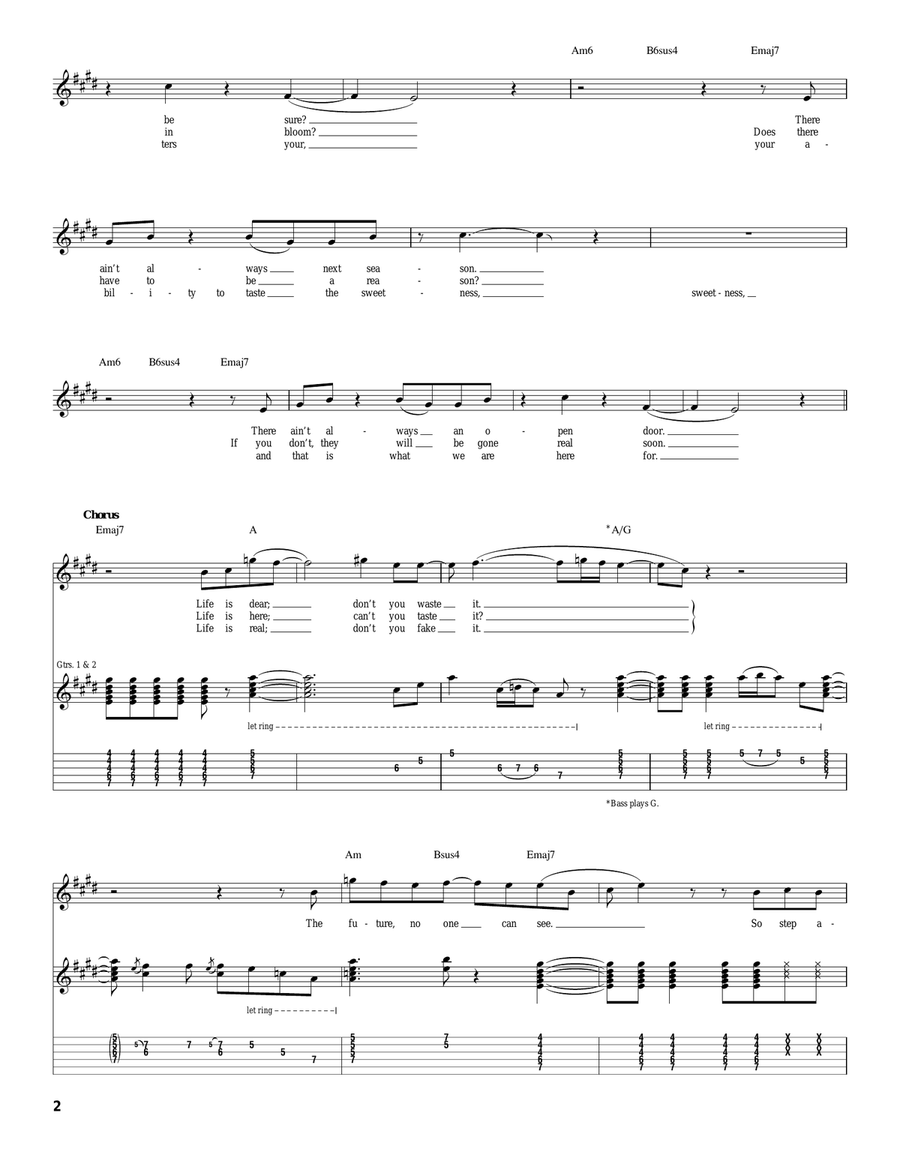 This Moment Is All There Is Acoustic Guitar scores gallery preview page 2