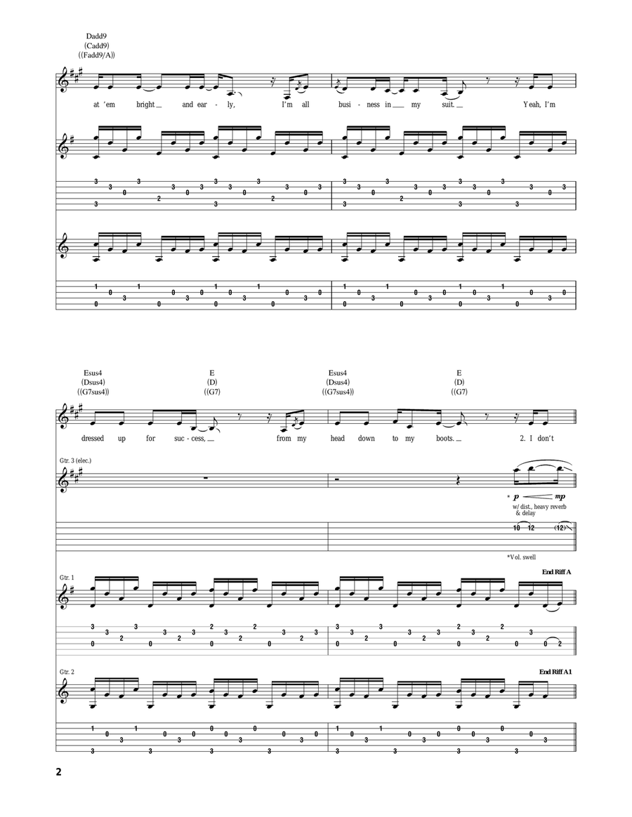 American Soldier American Soldier Acoustic Guitar scores gallery preview page 2