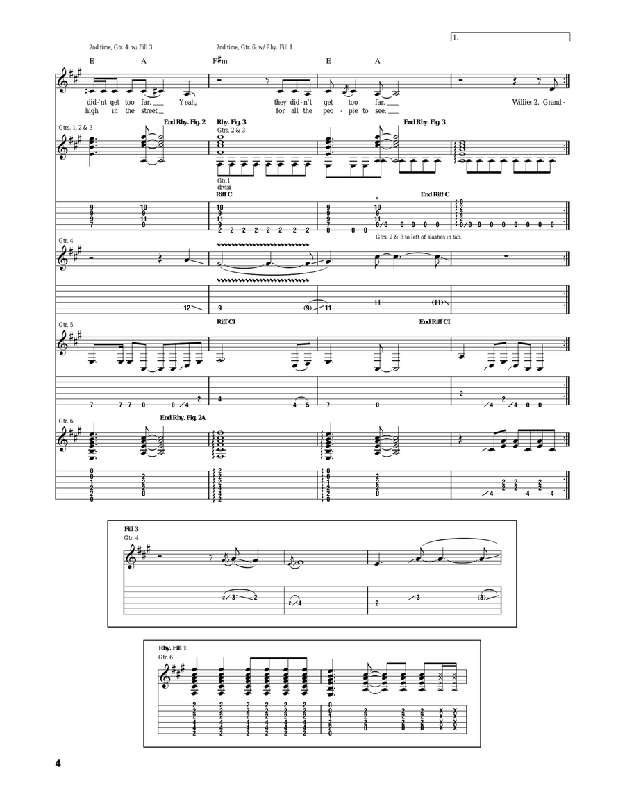 Beer For My Horses Beer For My Horses Acoustic Guitar scores gallery preview page 4