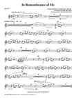 In Remembrance Of Me - Flute