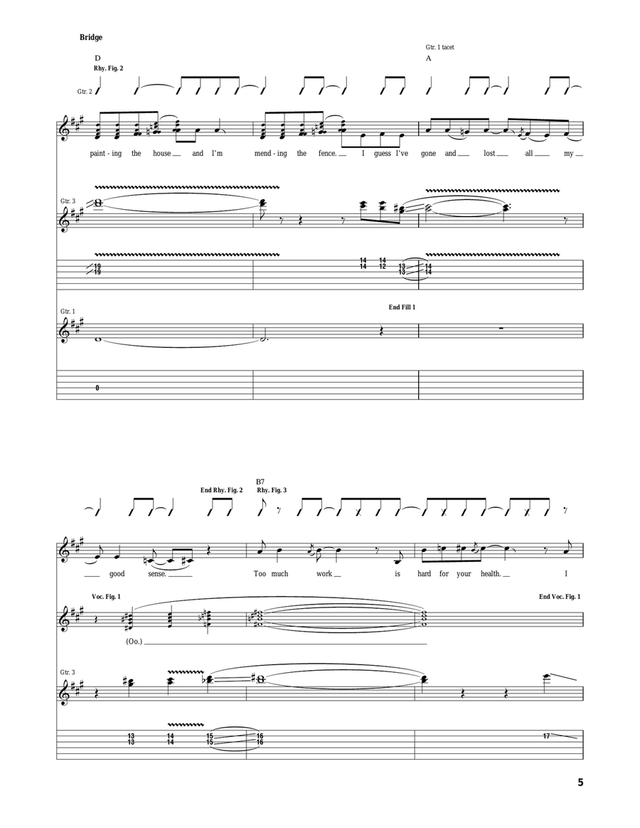 You Ain't Much Fun You Ain't Much Fun Acoustic Guitar scores gallery preview page 5