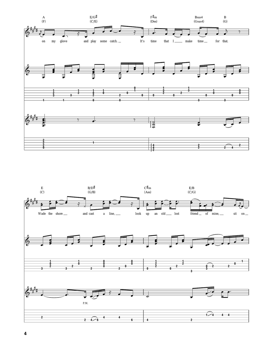My List Acoustic Guitar scores gallery preview page 4