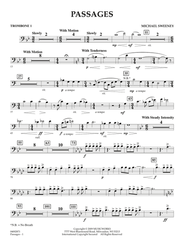 Passages - Trombone 1